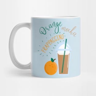 Orange Mocha Frappaccino Mug